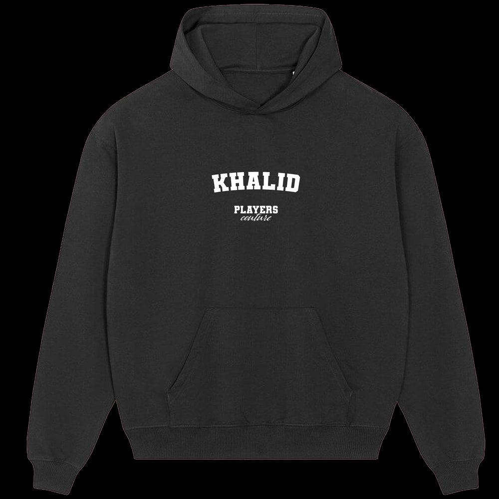 Khalid Players Couture Men's Casual Hoodie Black