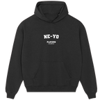 Ne-Yo hoodie – navy men's hoodie with white Ne-Yo letters and Players Couture logo on the chest