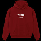 Fisher Players Couture Men's Casual Hoodie Red