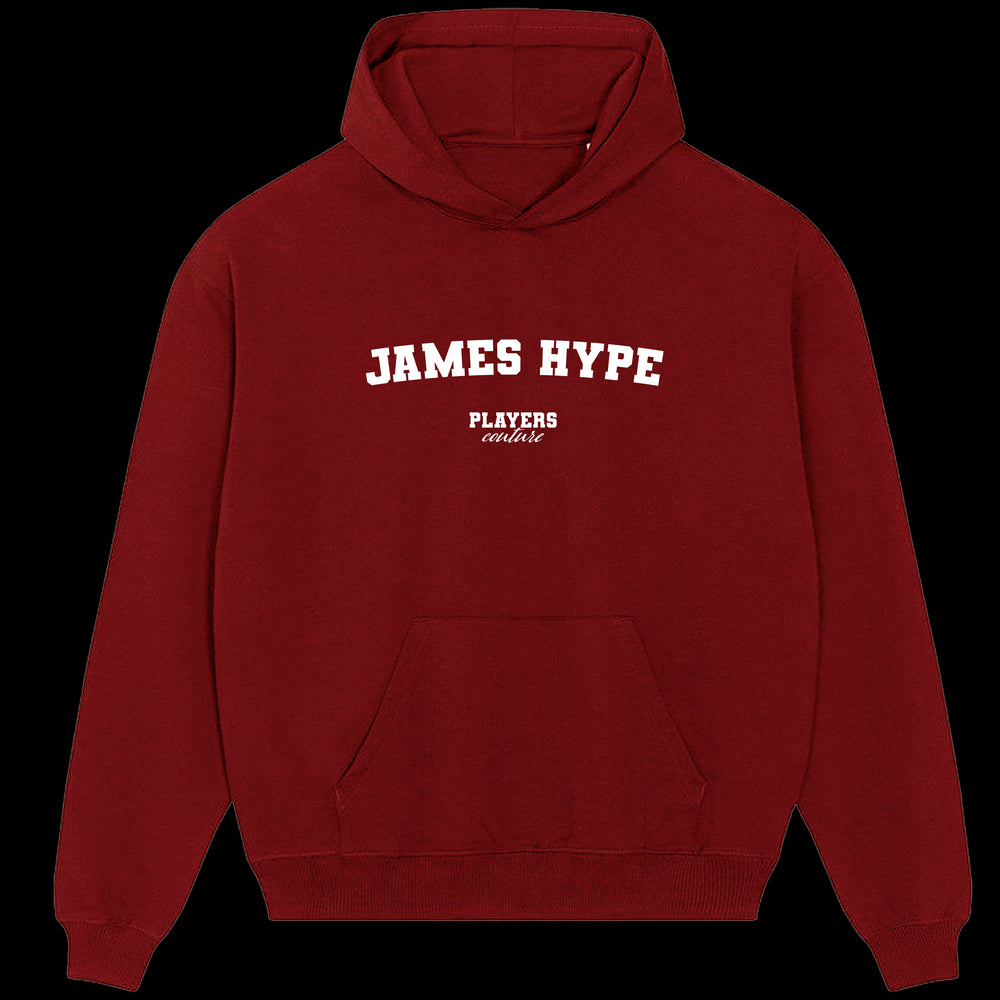 James Hype Players Couture Men's Casual Hoodie Red