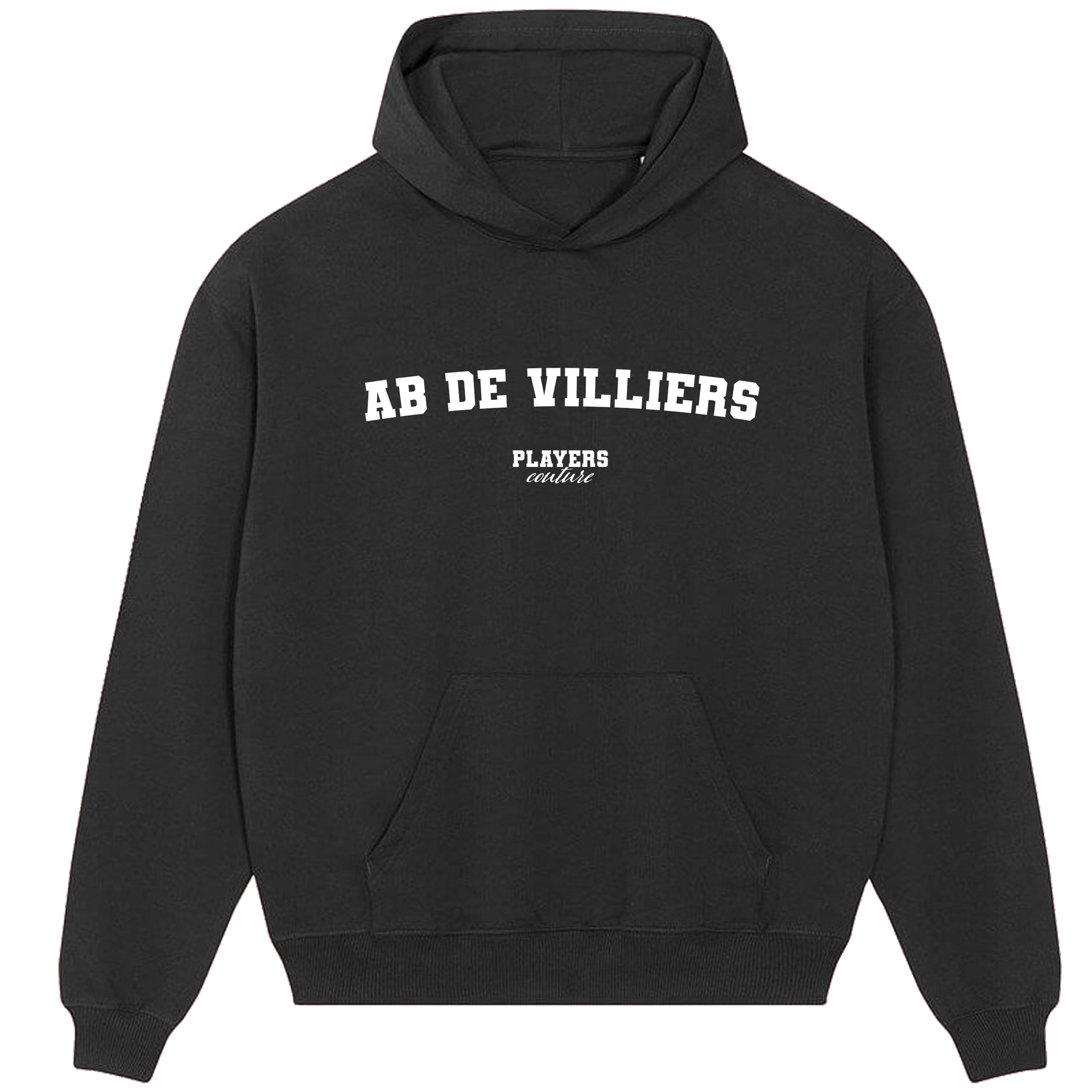 AB De Villiers Players Couture Men's Casual Hoodie Black