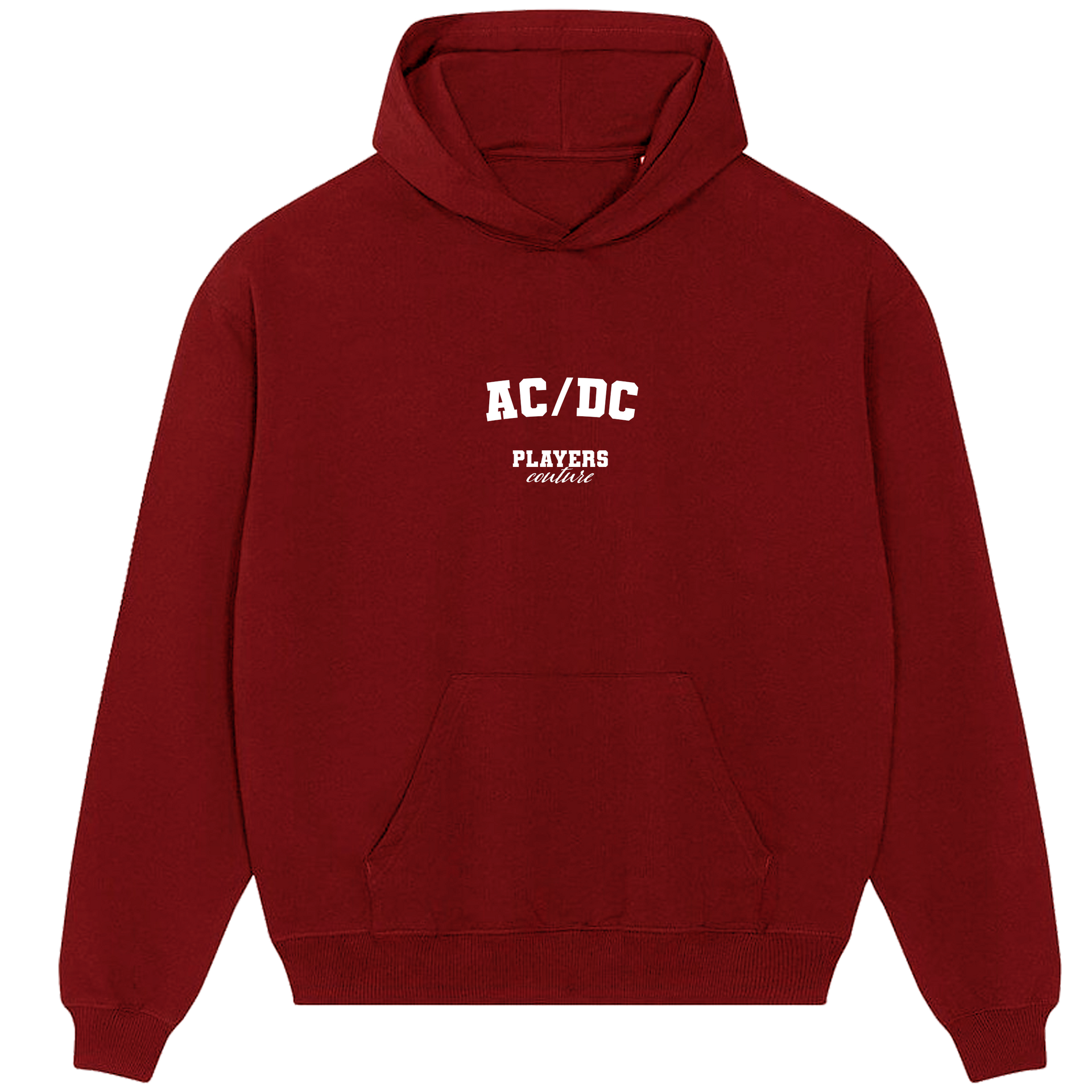 AC/DC Players Couture Men's Casual Hoodie Red