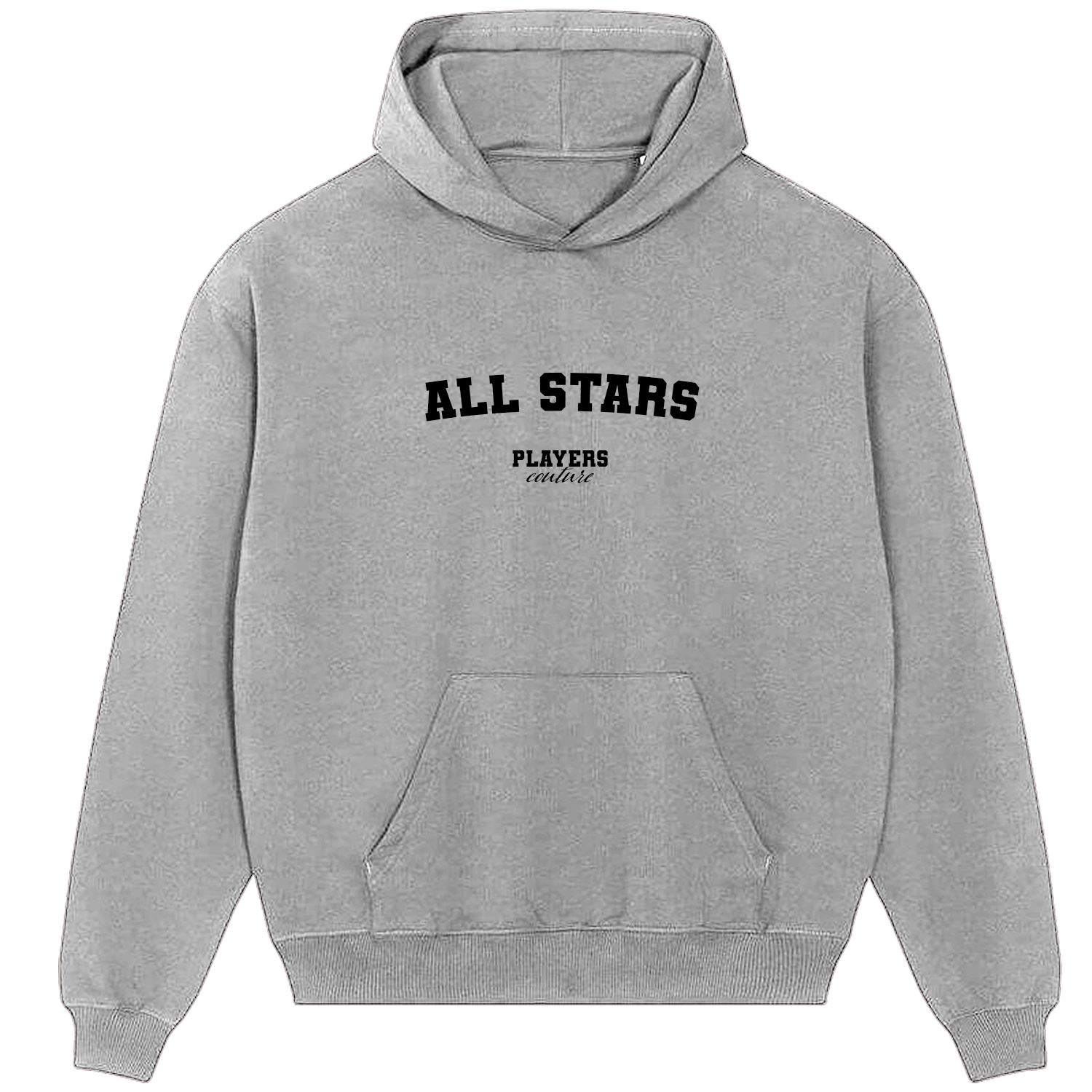 All Stars Players Couture Men's Casual Hoodie Gray