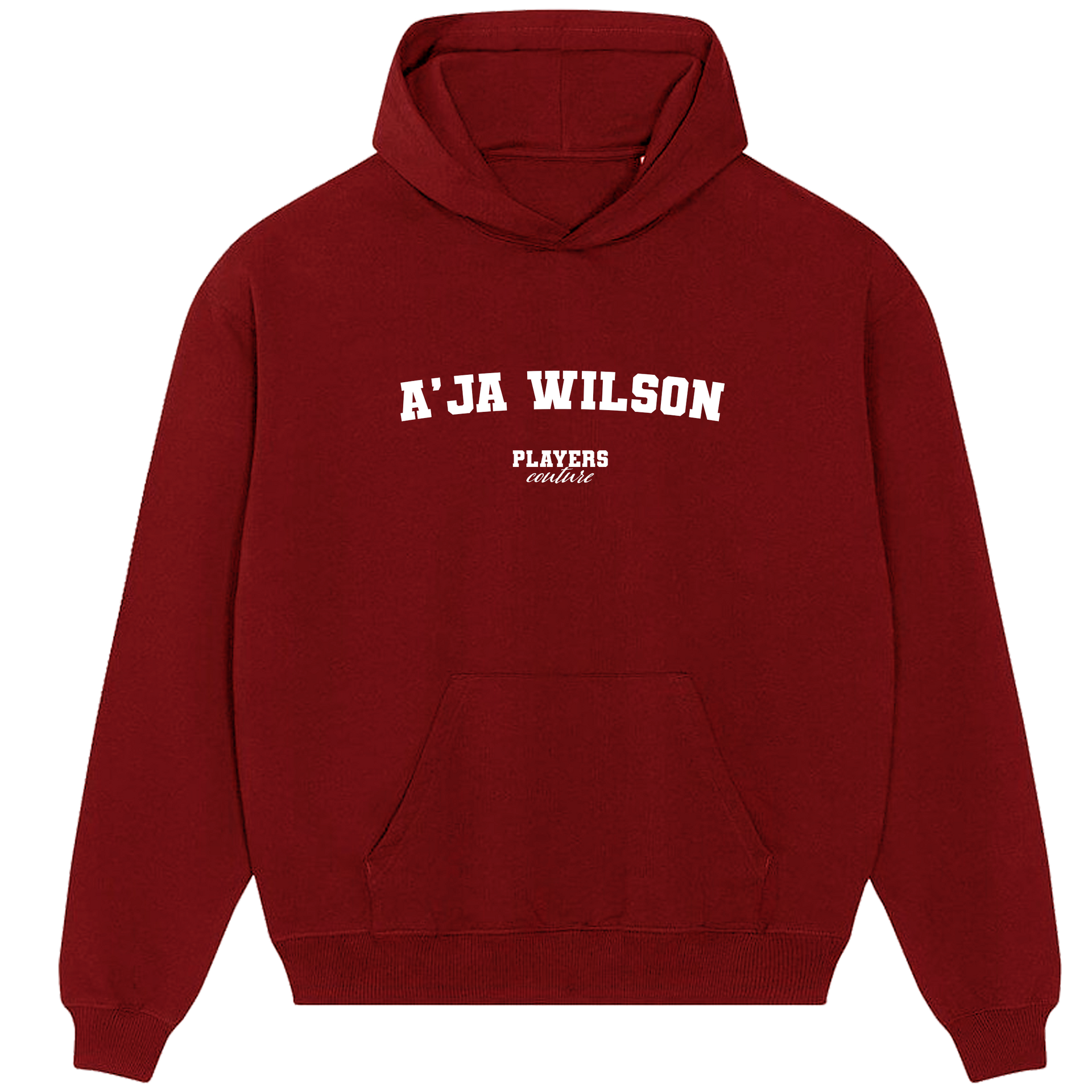 A'ja Wilson Players Couture Men's Casual Hoodie Red