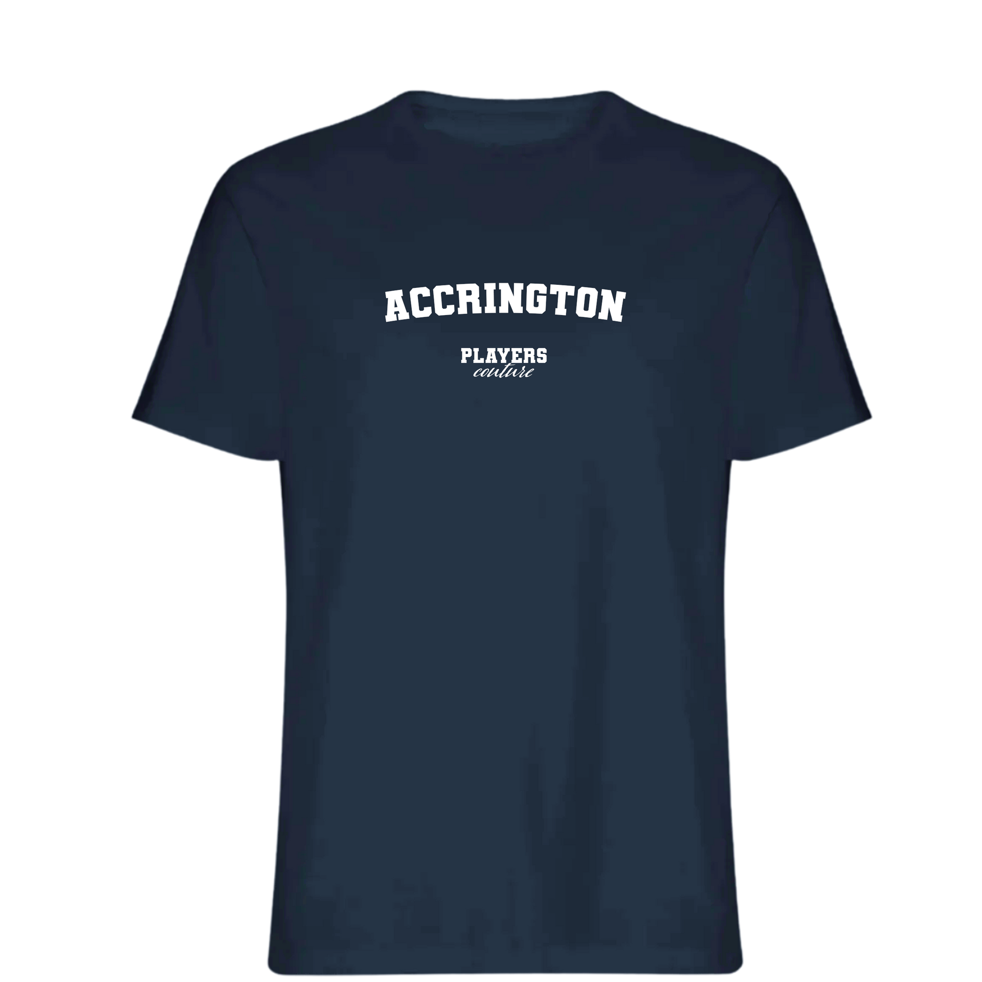 Accrington Players Couture Mens T-Shirt Navy