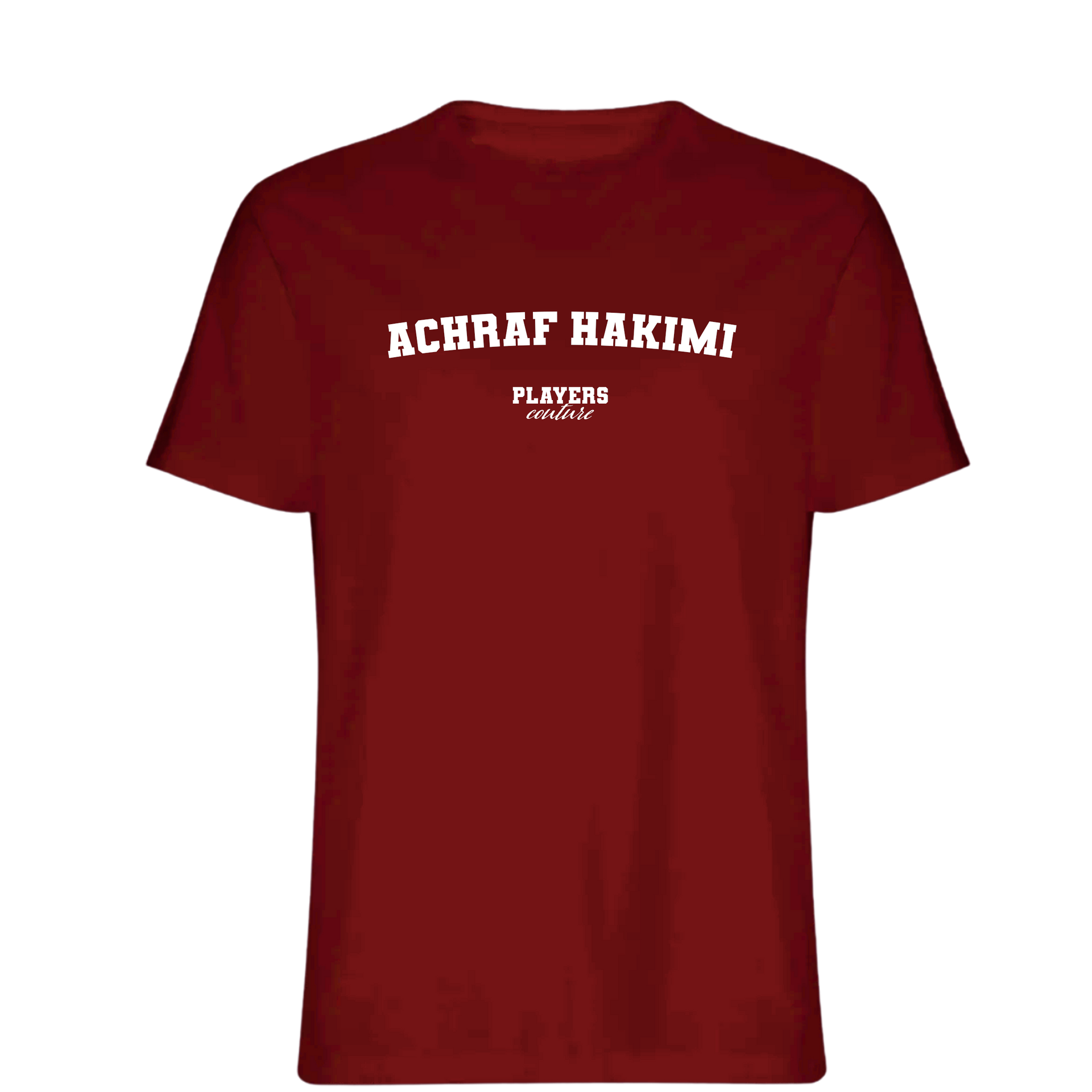 Achraf Hakimi Players Couture Mens T-Shirt Red