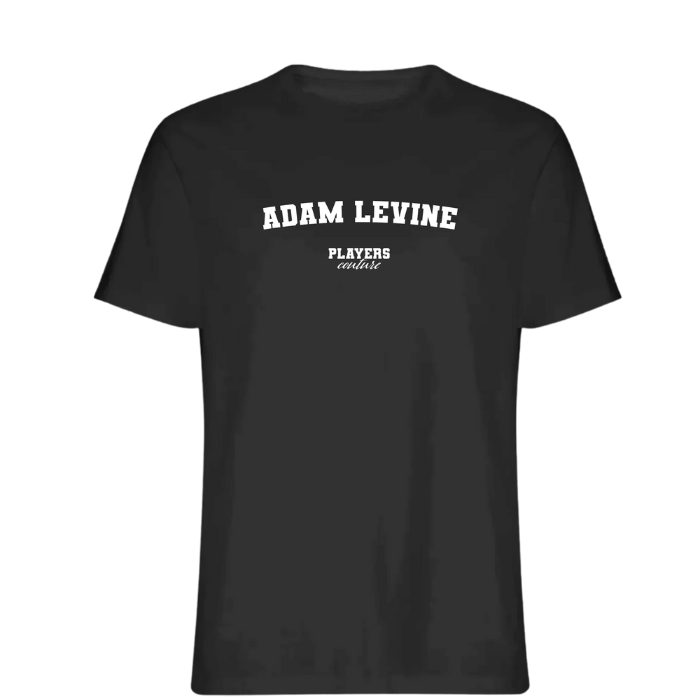 Adam Levine Players Couture Mens T-Shirt Black