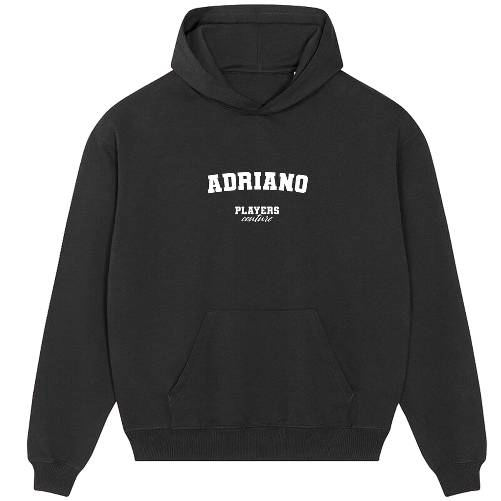 Adriano Players Couture Men's Casual Hoodie Black