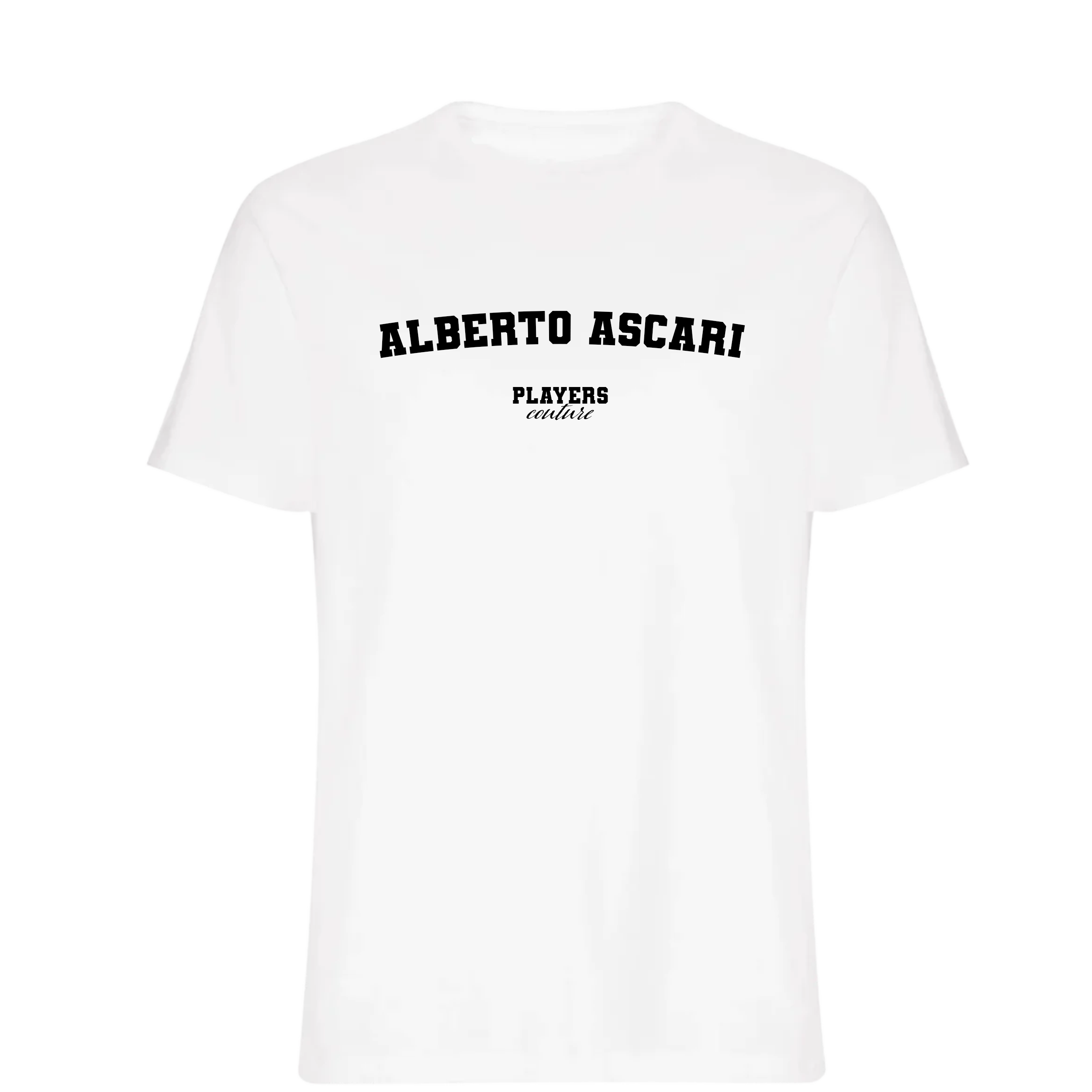 Alberto Ascari Players Couture Men's T-Shirt White
