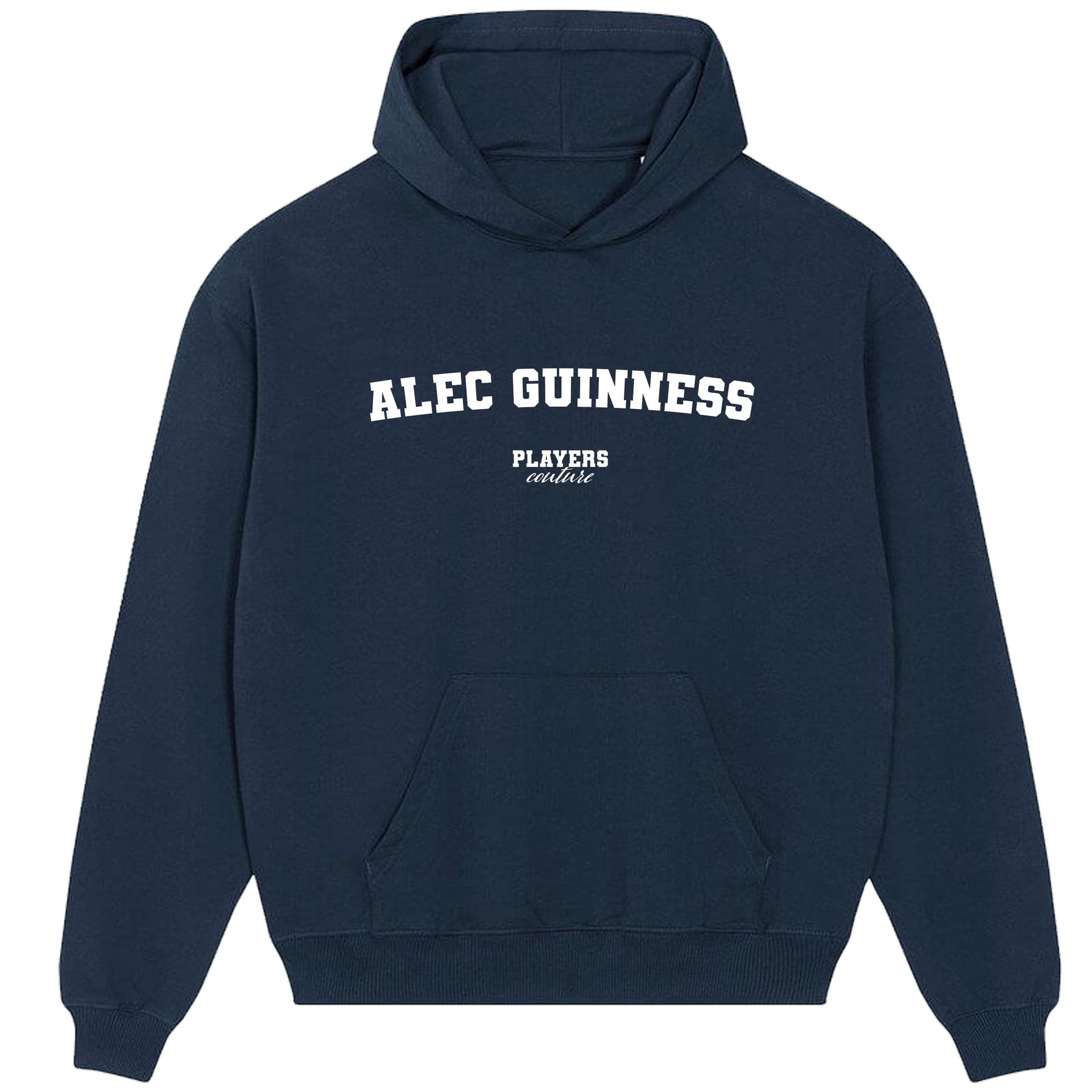 Alec Guinness Players Couture Men's Casual Hoodie Navy