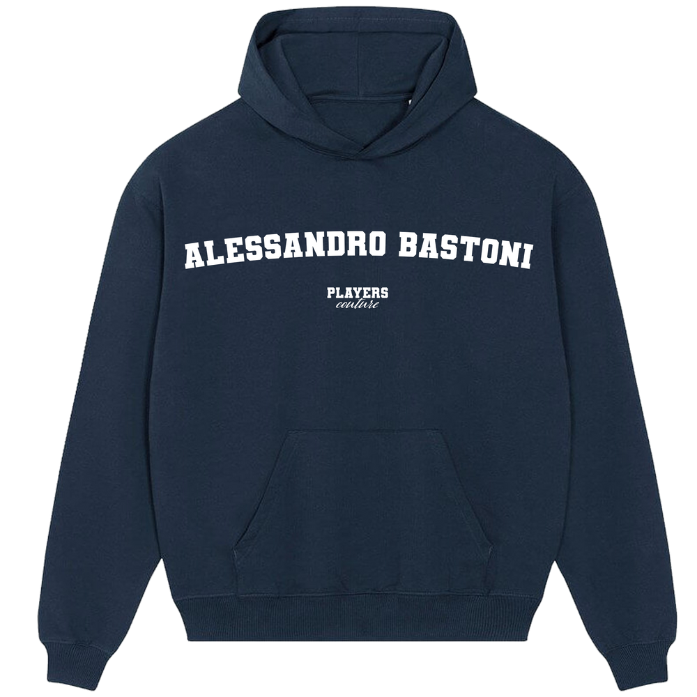 Alessandro Bastoni Players Couture Men's Casual Hoodie Navy