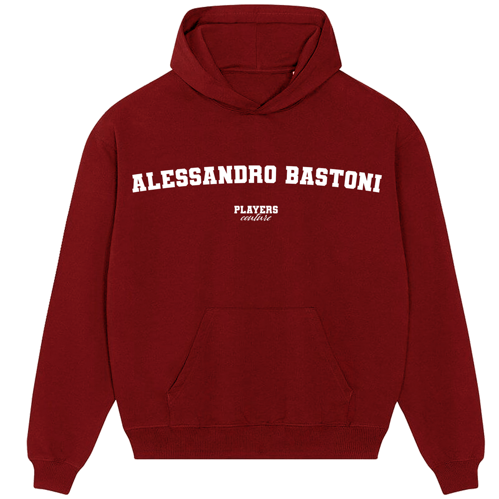 Alessandro Bastoni Players Couture Men's Casual Hoodie Red