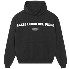 Alessandro Del Piero Players Couture Men's Casual Hoodie Black
