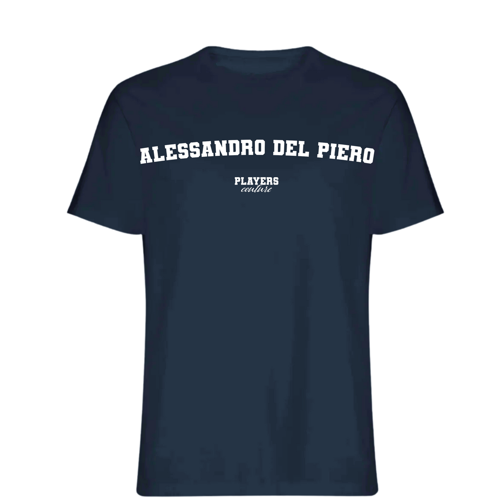 Alessandro Del Piero Players Couture Mens T-Shirt Navy