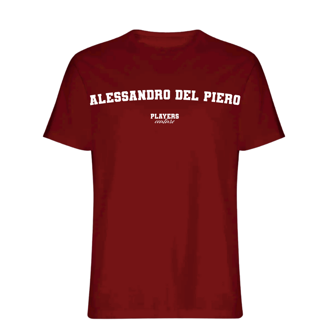 Alessandro Del Piero Players Couture Mens T-Shirt Red