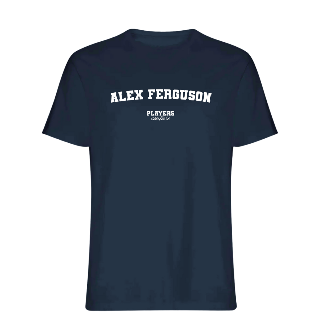 Alex Ferguson Players Couture Mens T-Shirt Navy