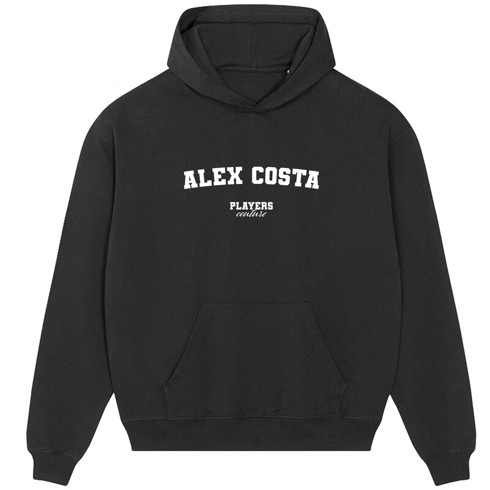 Alex Costa Players Couture Men's Casual Hoodie Black