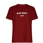 Alex Scott Players Couture Mens T-Shirt Red