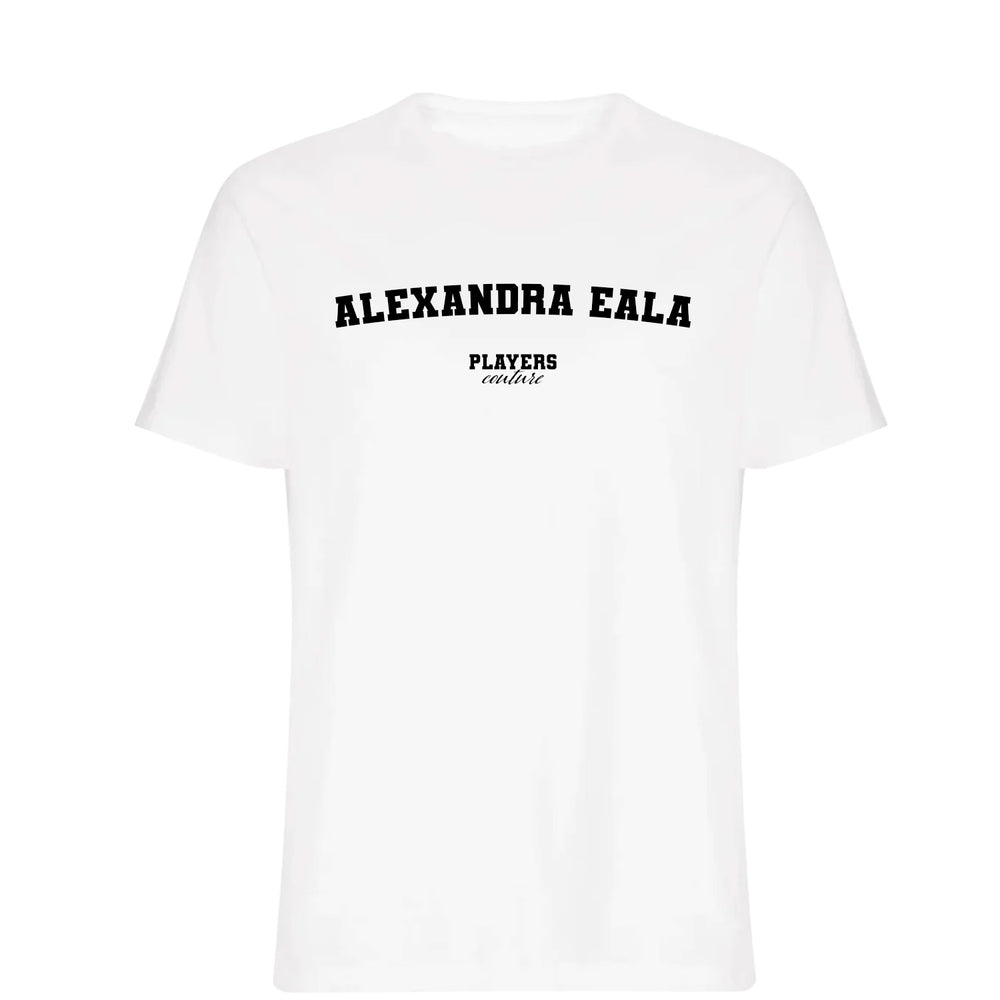 Alexandra Eala White T-Shirt