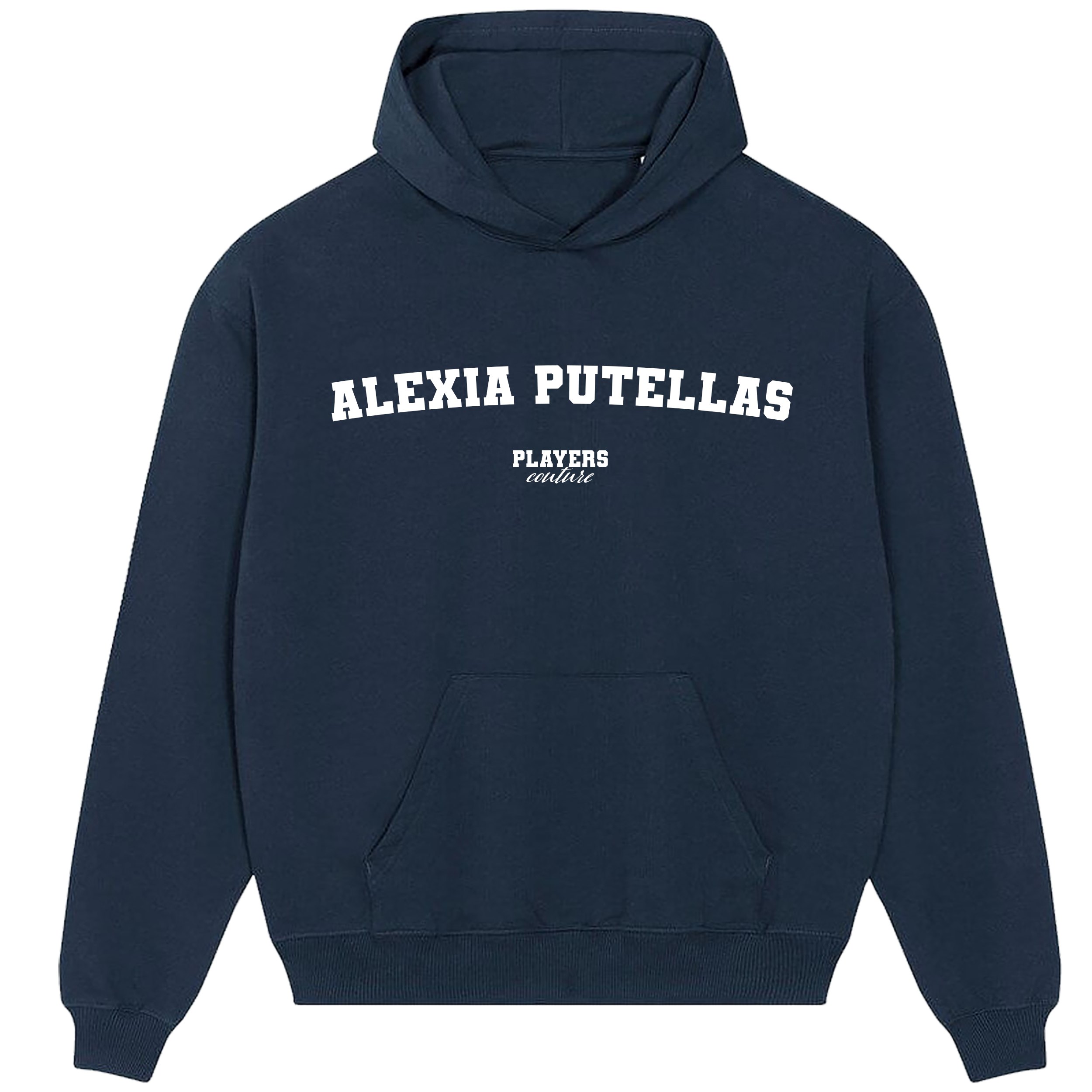 Alexia Putellas Players Couture Men's Casual Hoodie Navy