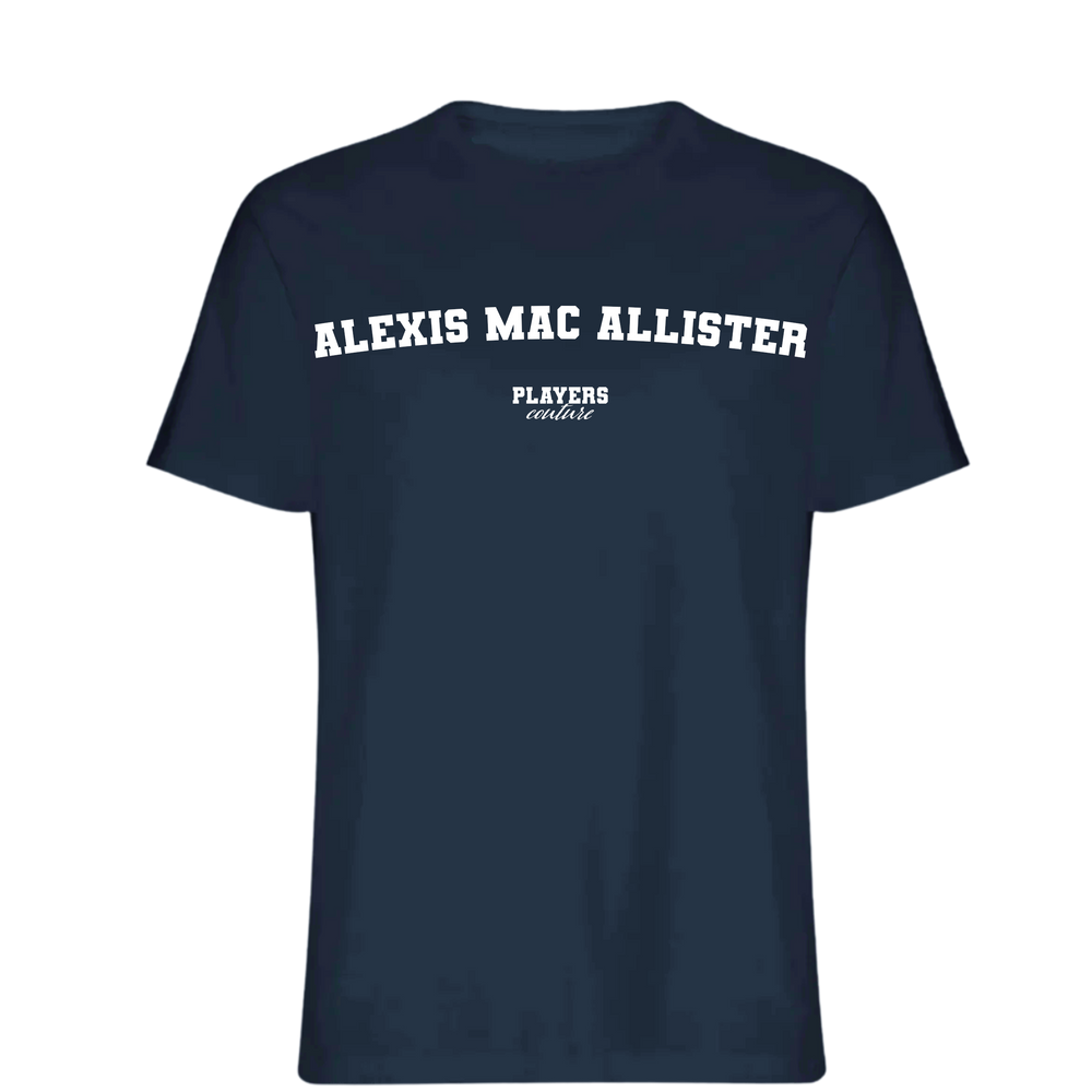 Alexis Mac Allister Players Couture Mens T-Shirt Navy
