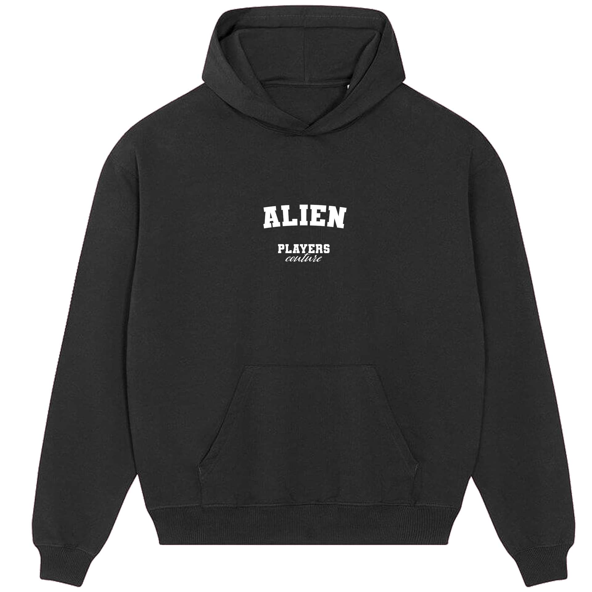 Alien Players Couture Men's Casual Hoodie Black