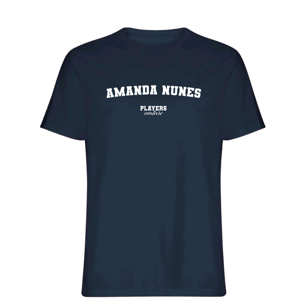 Amanda Nunes Players Couture Mens T-Shirt Navy