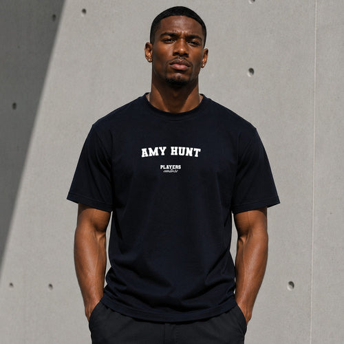 Amy Hunt men's t-shirt fanwear by Players Couture