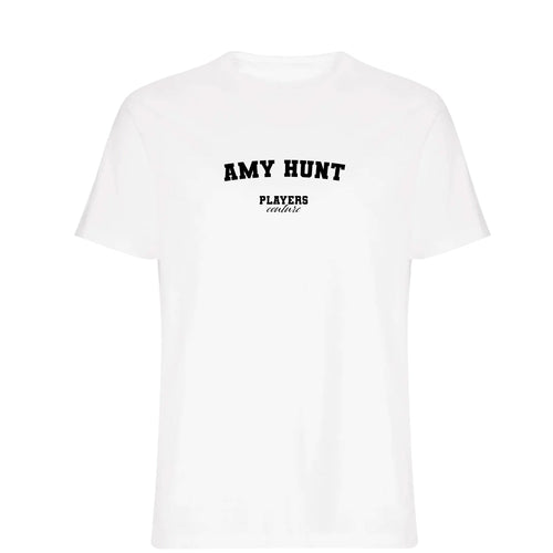 Amy Hunt men's t-shirt fanwear by Players Couture