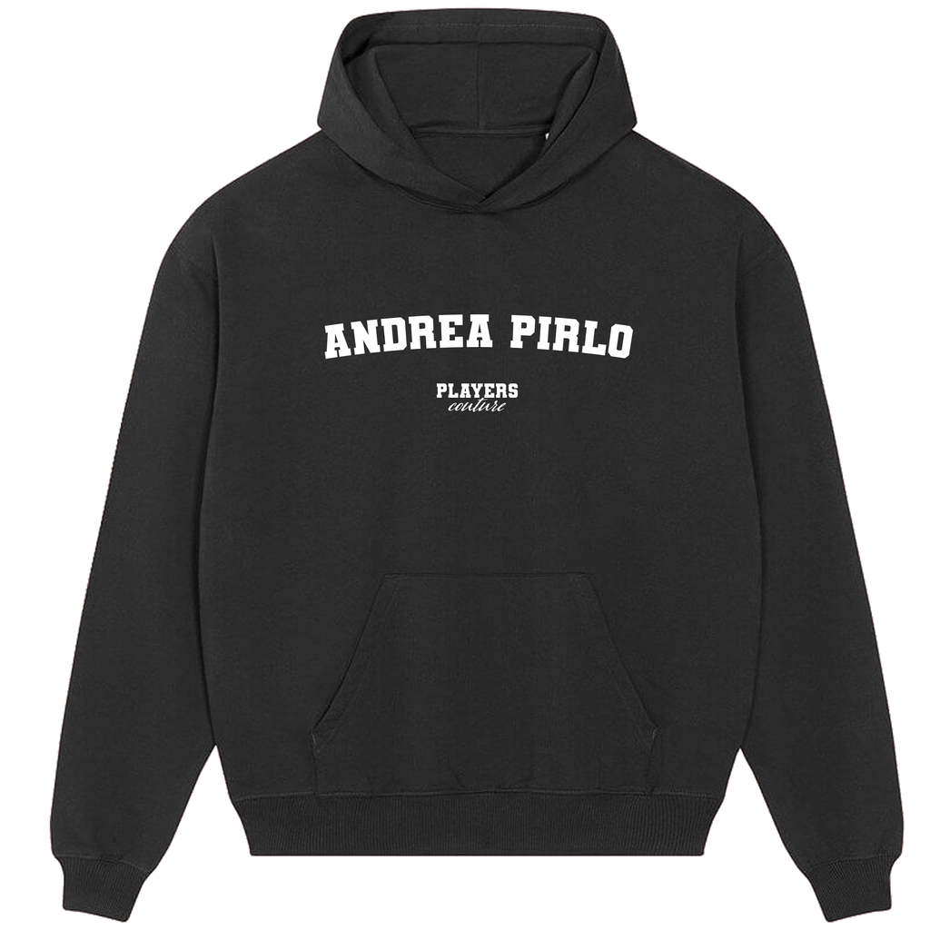 Andrea Pirlo Players Couture Men's Casual Hoodie Black