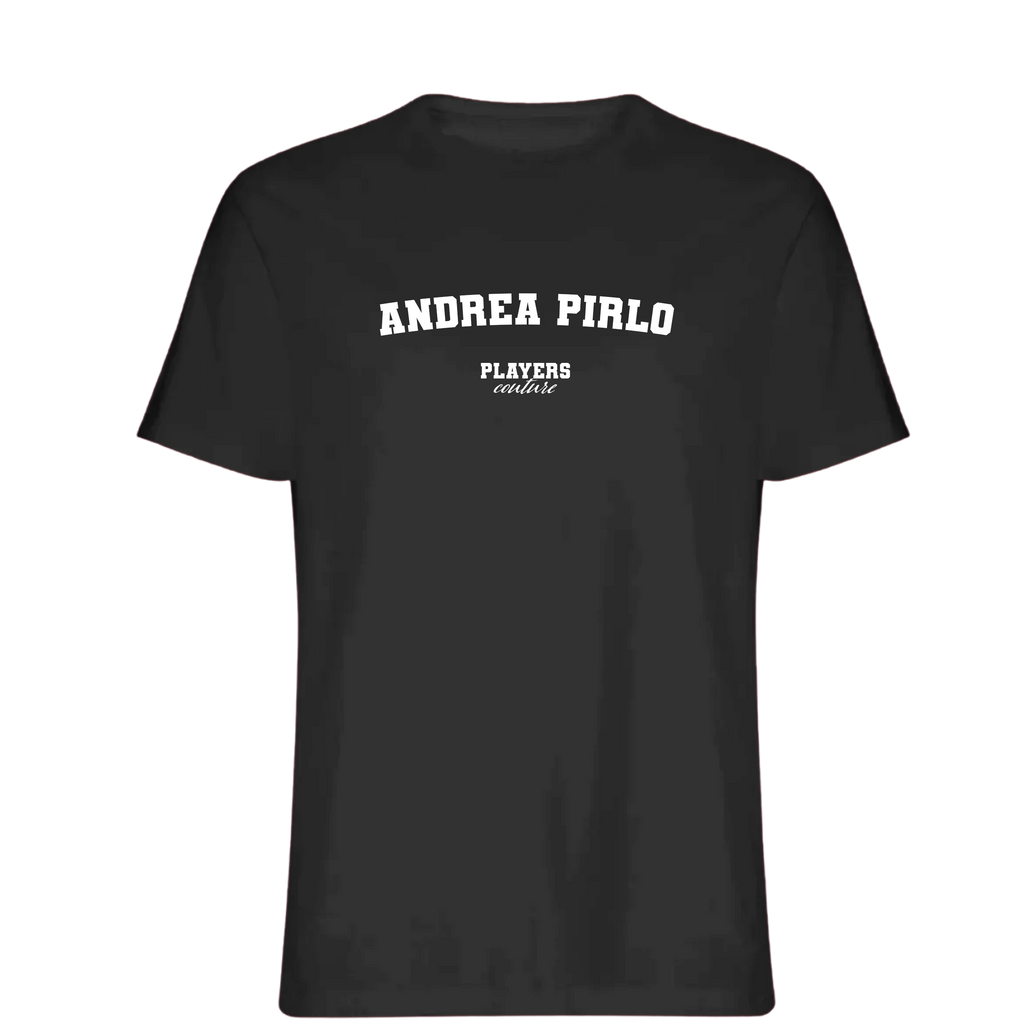 Andrea Pirlo Players Couture Mens T-Shirt Black