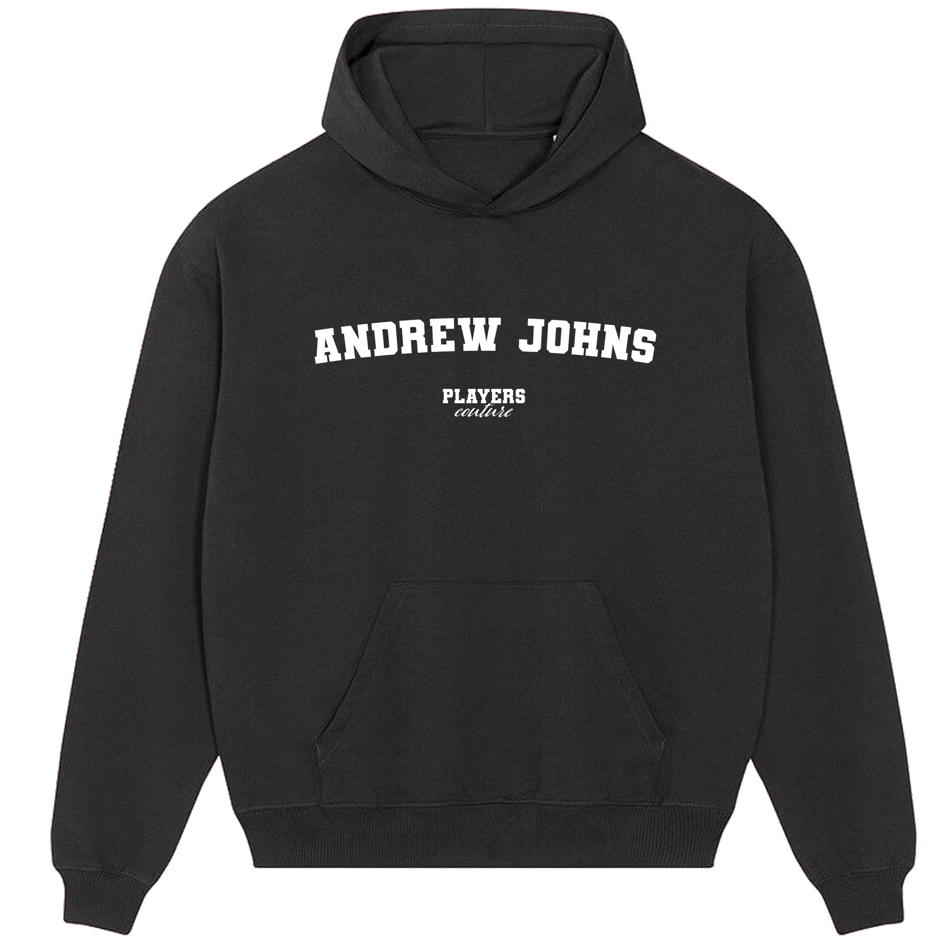 Andrew Johns Players Couture Men's Casual Hoodie Black