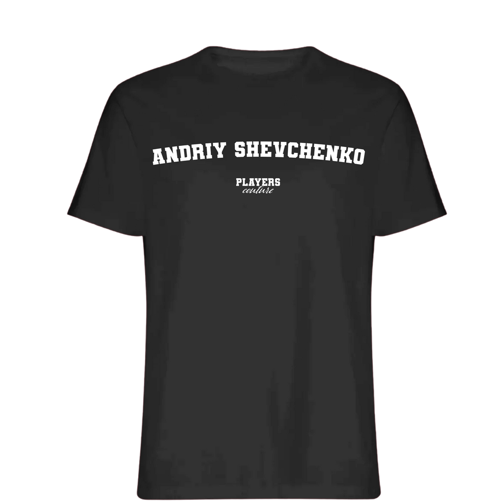 Andriy Shevchenko Players Couture Mens T-Shirt Black
