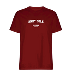 Andy Cole Players Couture Mens T-Shirt Red