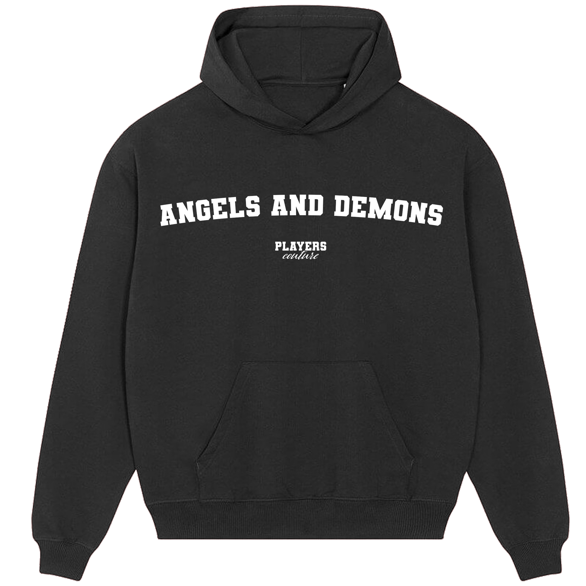 Angels And Demons Players Couture Men's Casual Hoodie Black