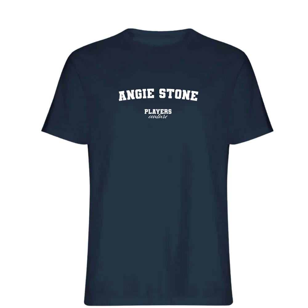 Angie Stone Players Couture Mens T-Shirt Navy