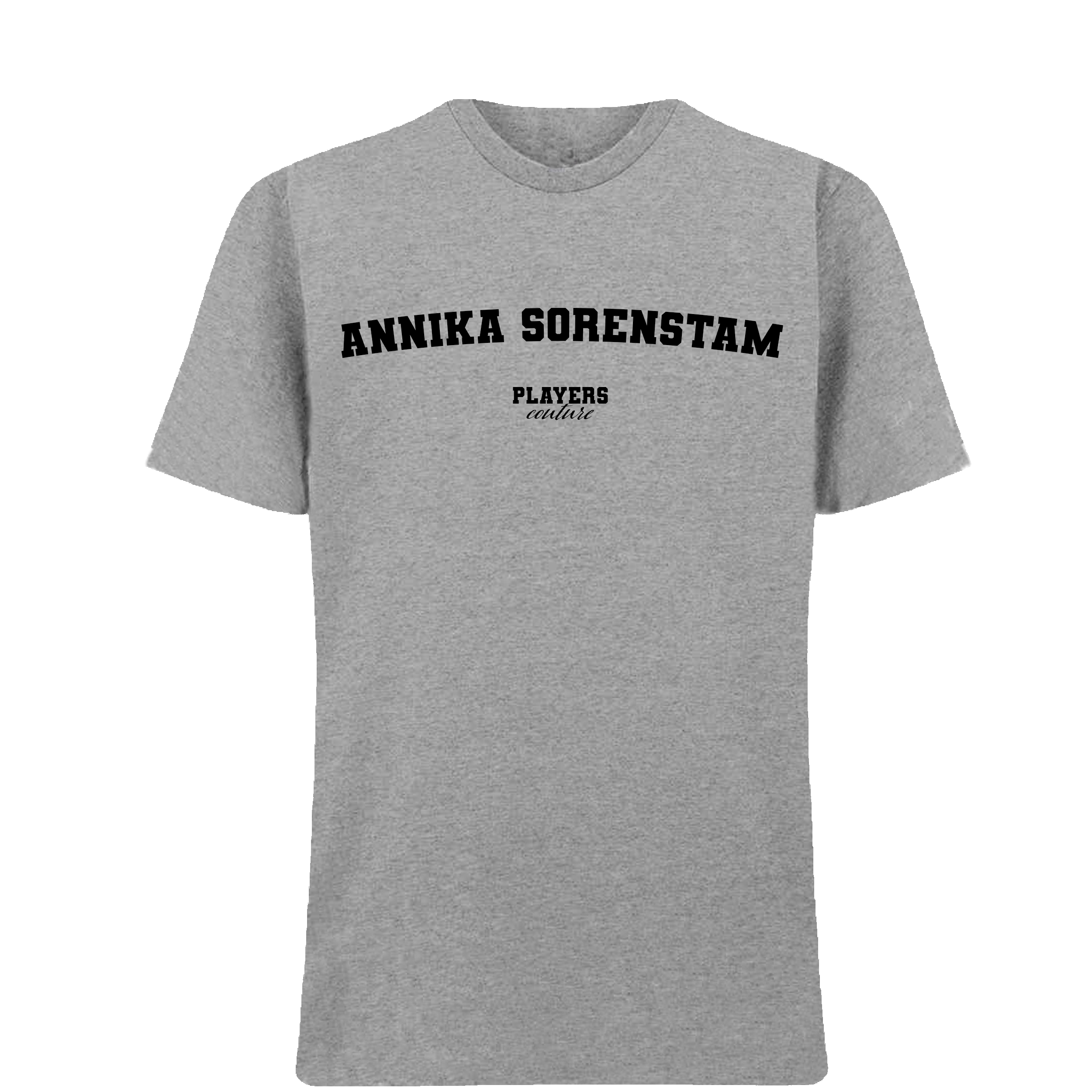 Annika Sorenstam Players Couture Men's T-Shirt Gray