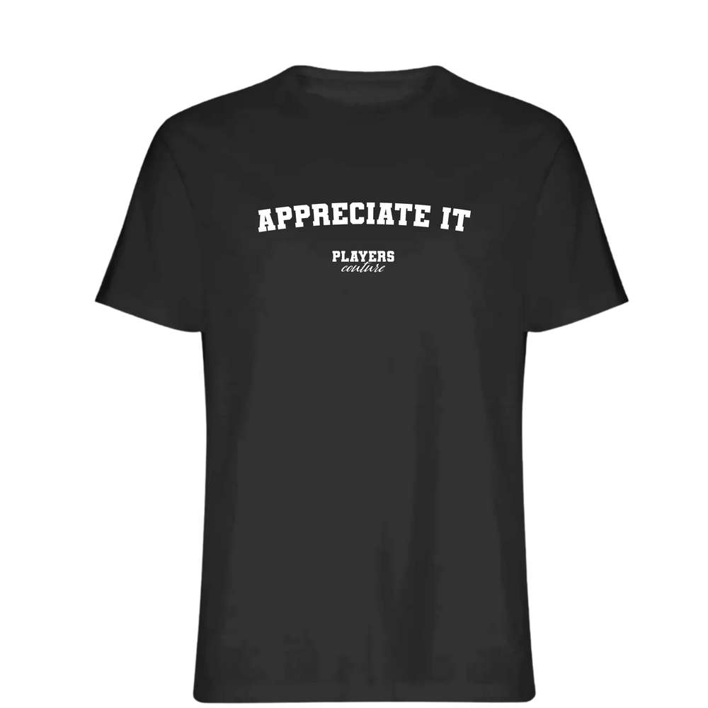 Appreciate It Players Couture Men's T-Shirt Black