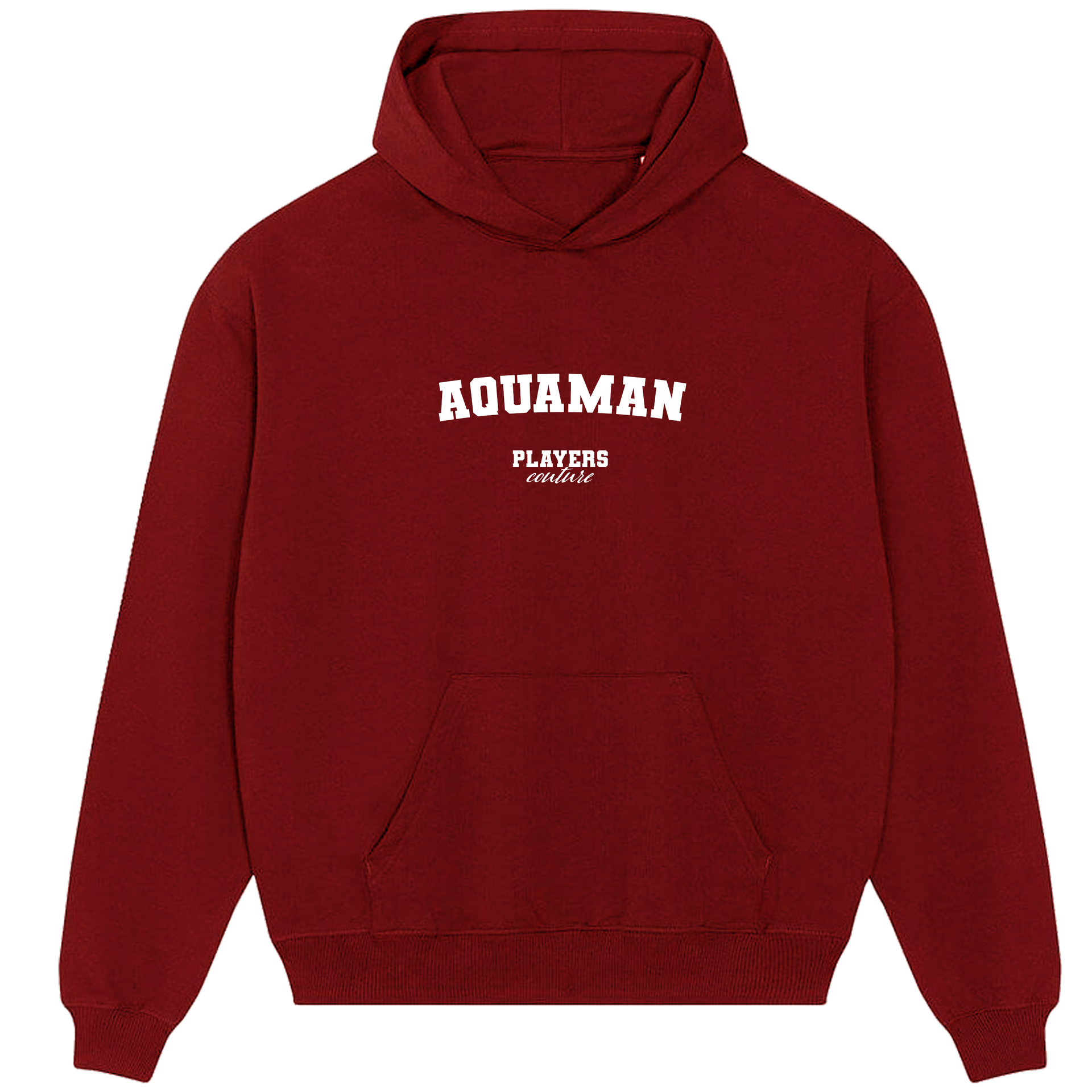 Aquaman Players Couture Men's Casual Hoodie Red