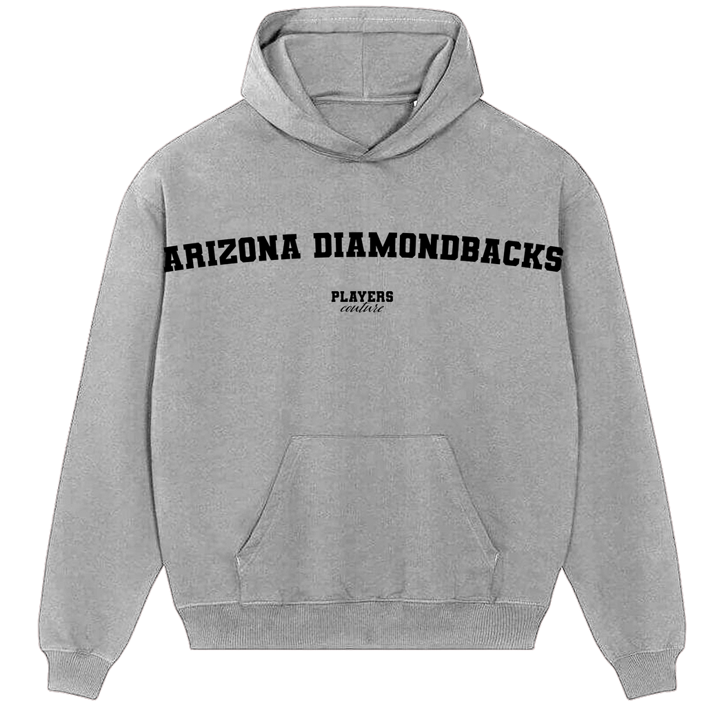 Arizona Diamondbacks Players Couture Men's Casual Hoodie Gray