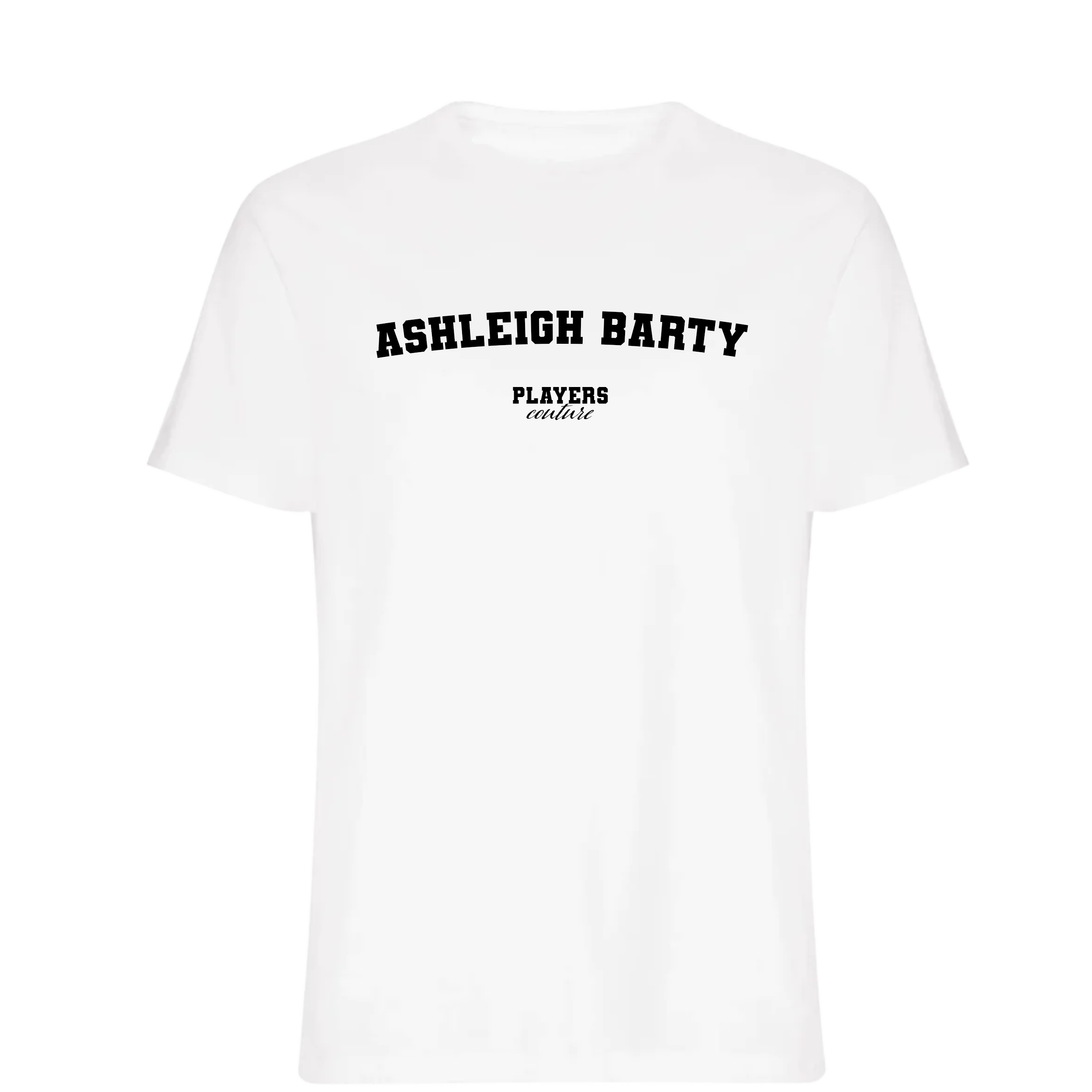 Ashleigh Barty Players Couture Mens T-Shirt White