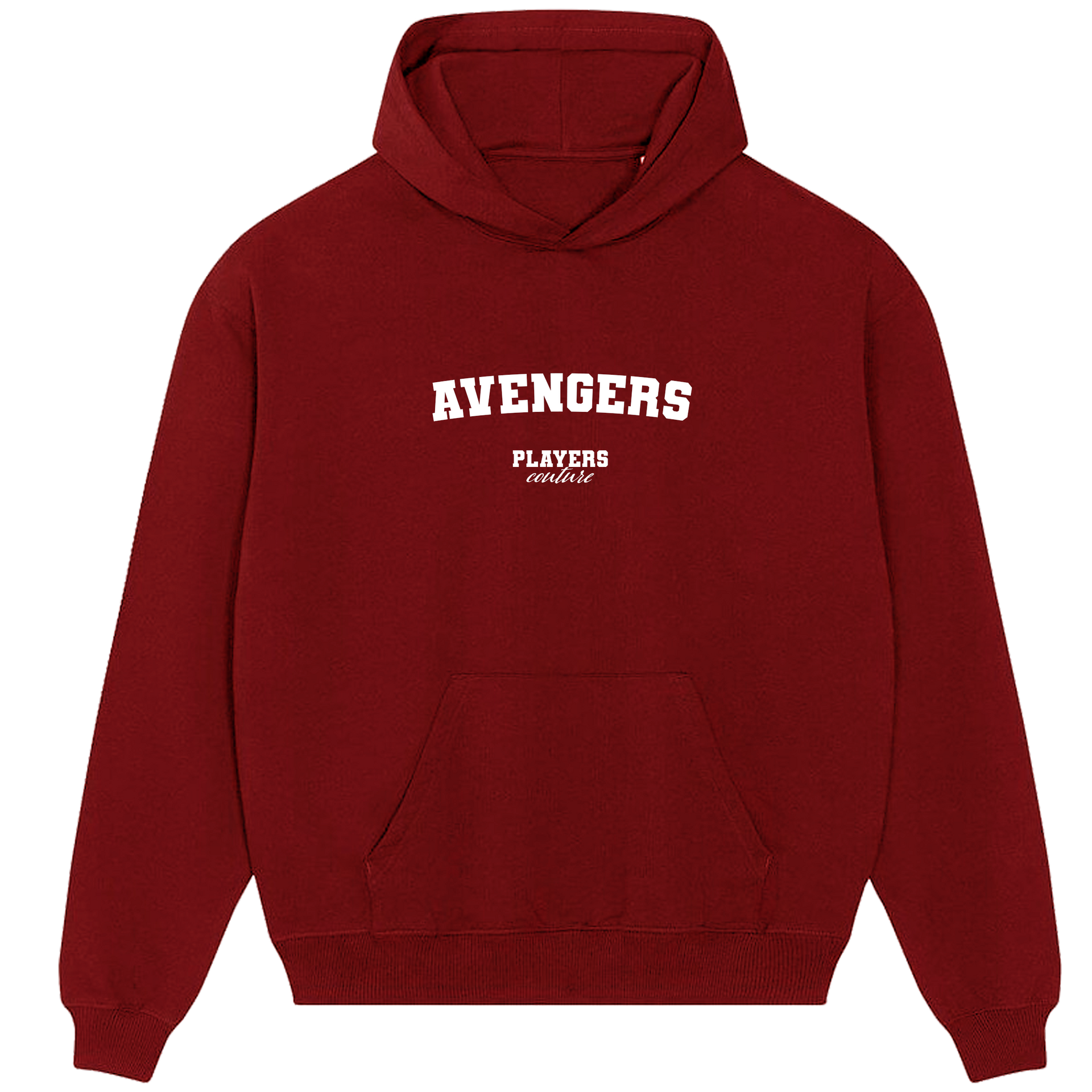 Avengers Players Couture Men's Casual Hoodie Red