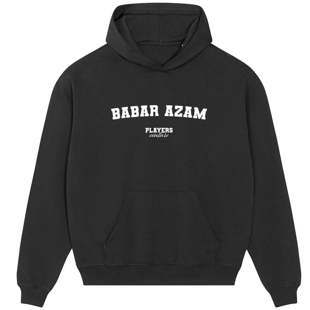 Babar Azam Players Couture Men's Casual Hoodie Black