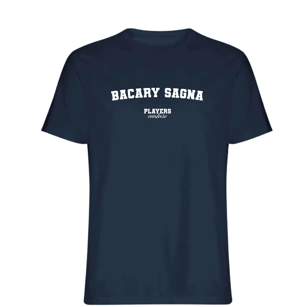 Bacary Sagna Players Couture Mens T-Shirt Navy