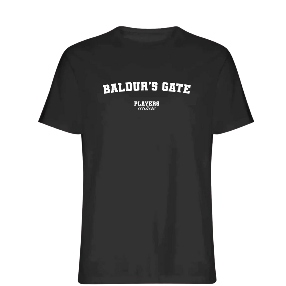 Baldur's Gate Players Couture Mens T-Shirt Black