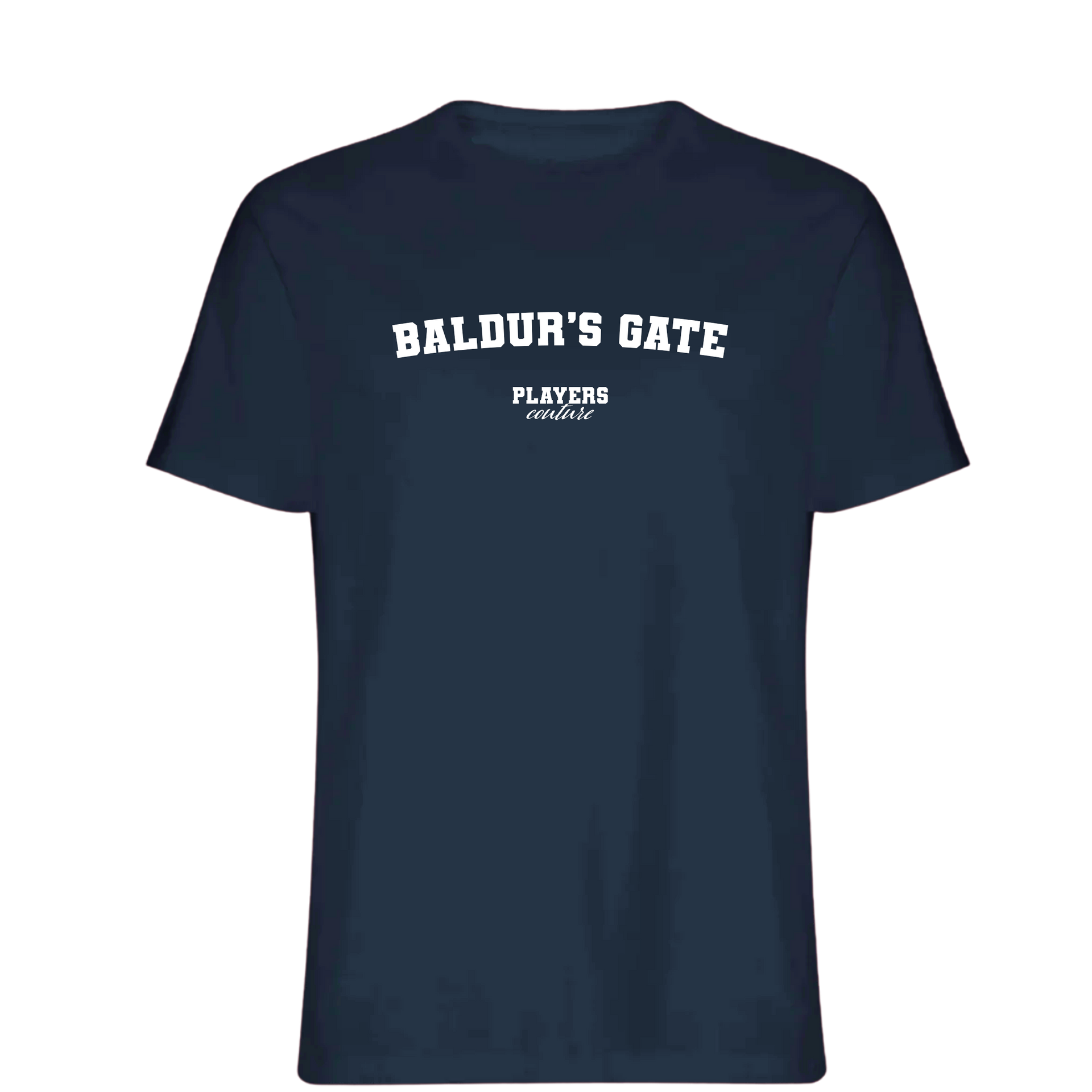 Baldur's Gate Players Couture Mens T-Shirt Navy