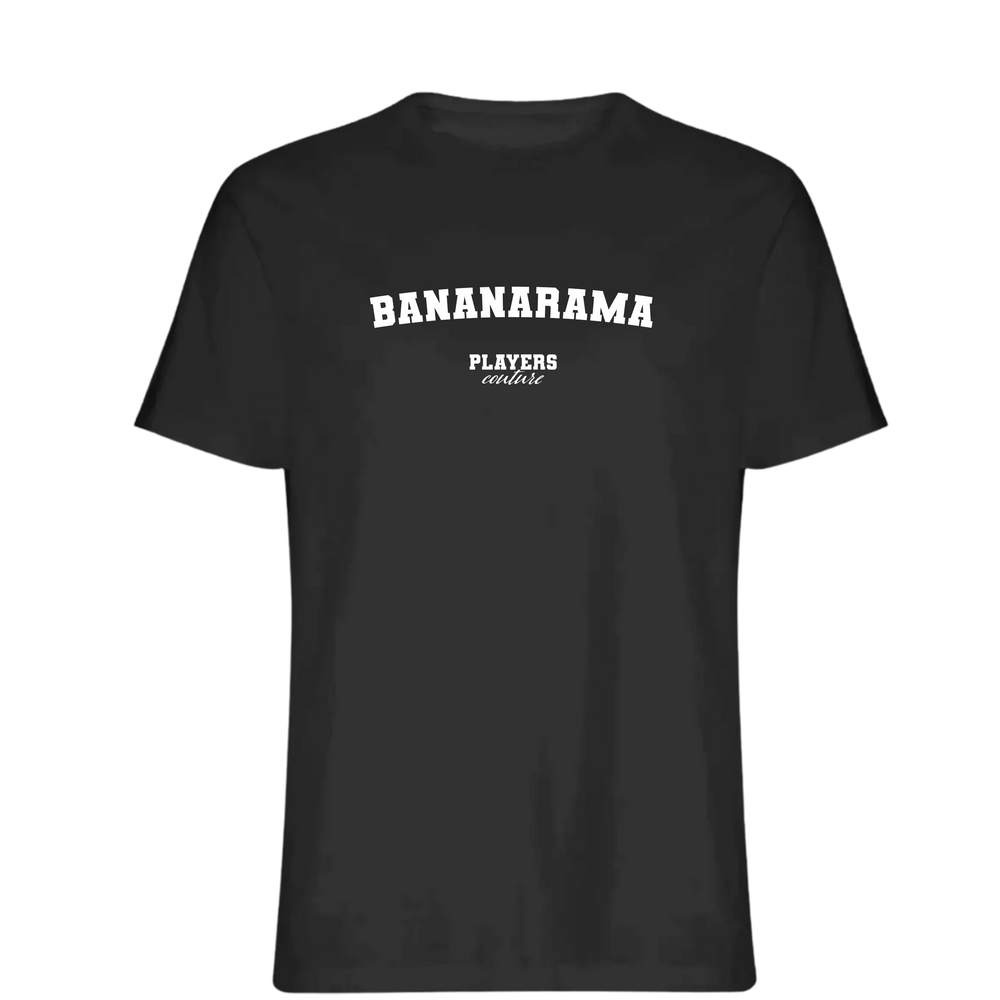 Bananarama Players Couture Mens T-Shirt Black