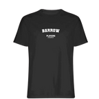 Barrow t-shirt – black men's t-shirt with white Barrow letters and Players Couture logo on the chest