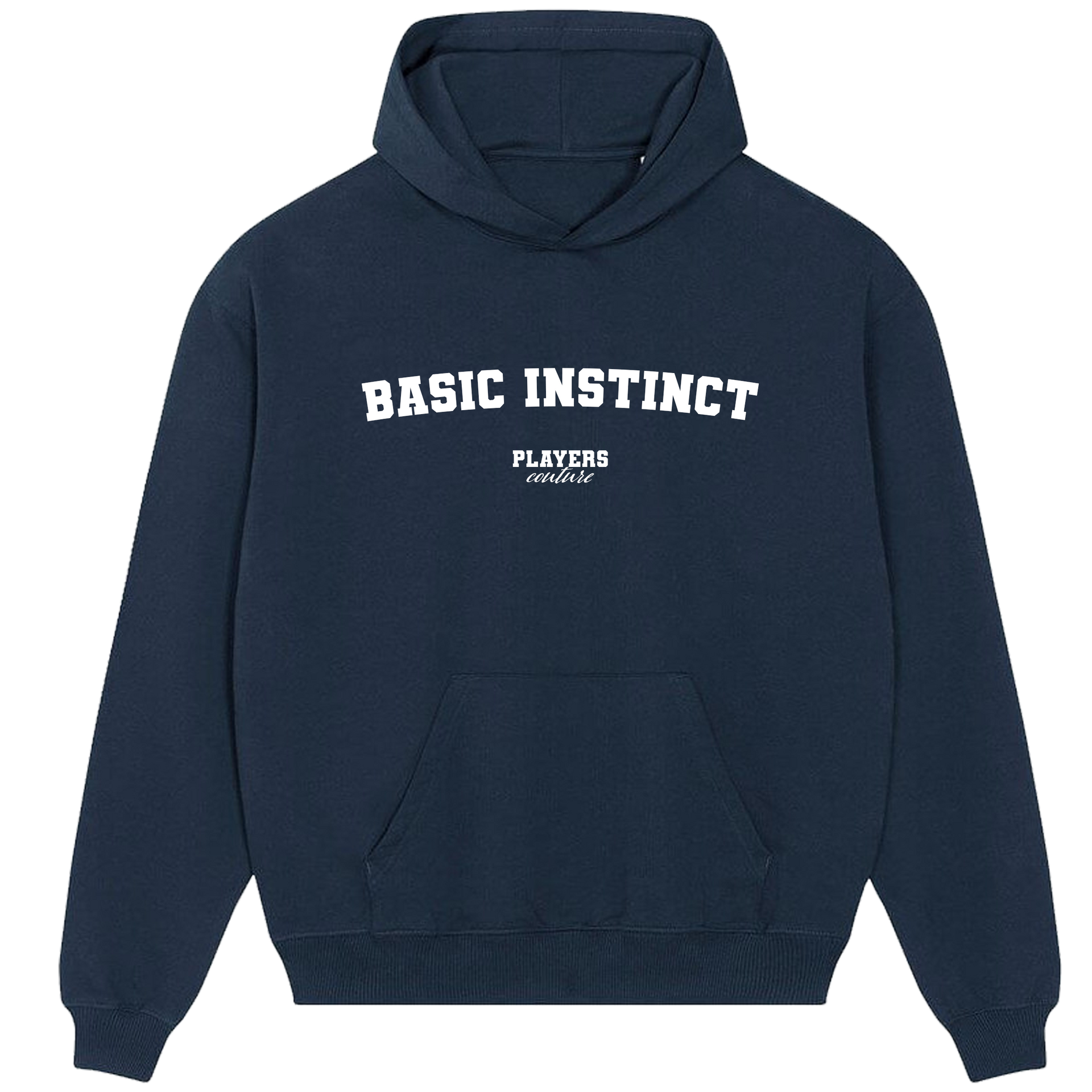 Basic Instinct Players Couture Men's Casual Hoodie Navy
