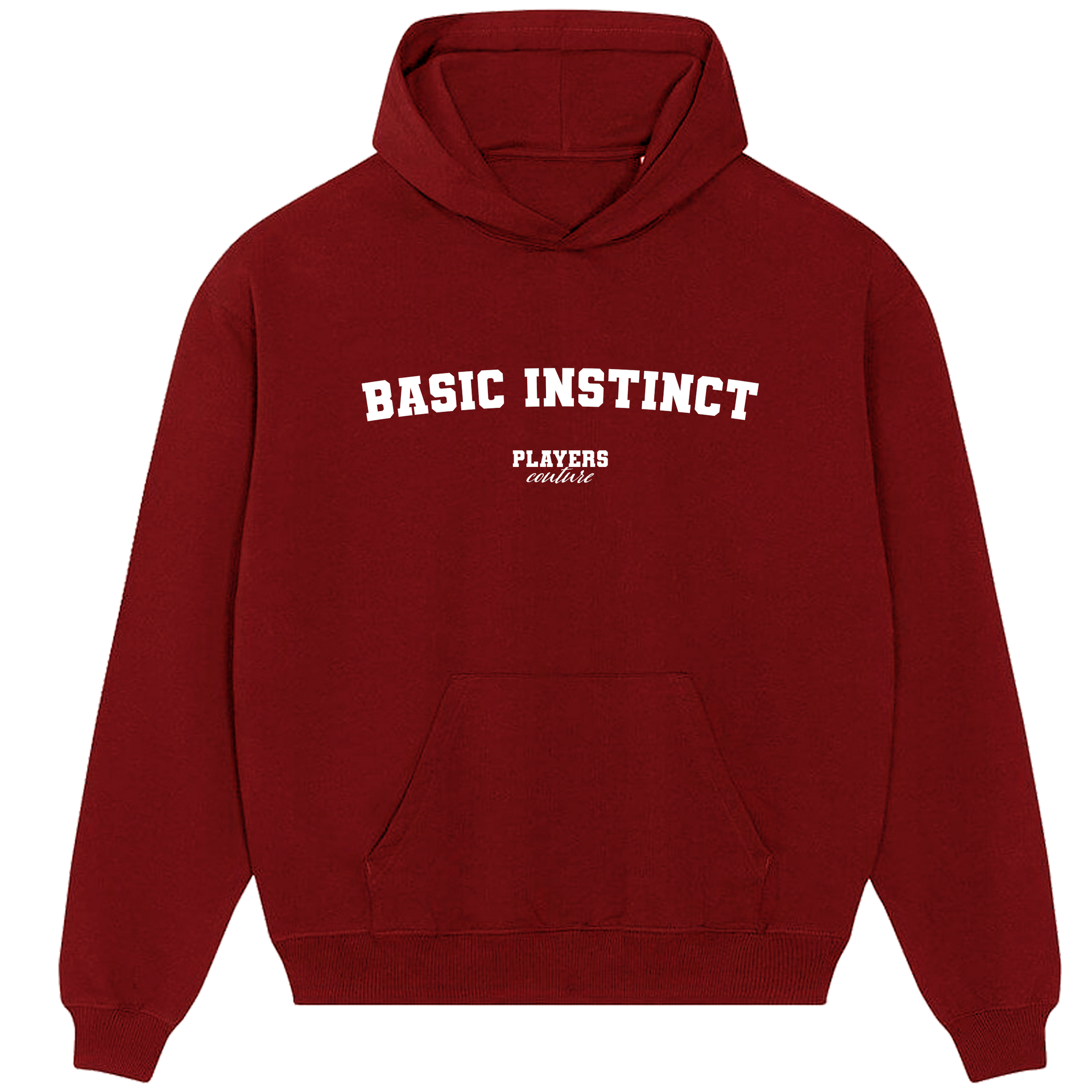 Basic Instinct Players Couture Men's Casual Hoodie Red